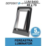 DEPOSKY LUM B400 45x73 - Fereastra luminator pentru pod cu rama inclusa