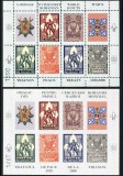 2000 , ROMANIA , Cercetasii Romaniei , 80 ani de la TRATATUL DE PACE DE LA TRIANON , 2 blocuri emisiune privata - MNH