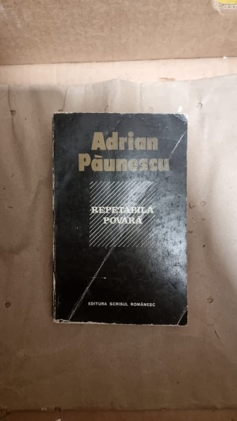 Adrian Paunescu - Repetabila povara