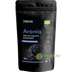 Aronia Fructe Uscate Raw Ecologice/Bio 125g