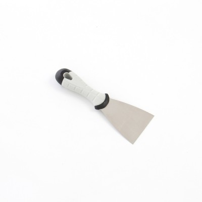 Spaclu inox Holzer 577, 8 cm, cu maner de cauciuc foto