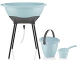 Cumpara ieftin Set cadita de baie BabyJem Elegant (Culoare: Turcoaz)