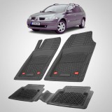 Covorase Auto TeamCar&reg; Tip Tavita Compatibile Renault Megane II Combi (2002-2005) Negru