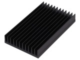 Radiator Extrudat cu Aripioare Negru 100mm x 59,69mm