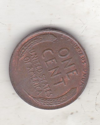 bnk mnd SUA 1 cent 1955 Double Die , REPLICA foto