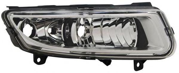 Proiector ceata VW Polo (6R_) 2009-2017 Dreapta Tyc 6R0941062B, tip bec H8 + P21W, cu daytime running light/ lumini de zi