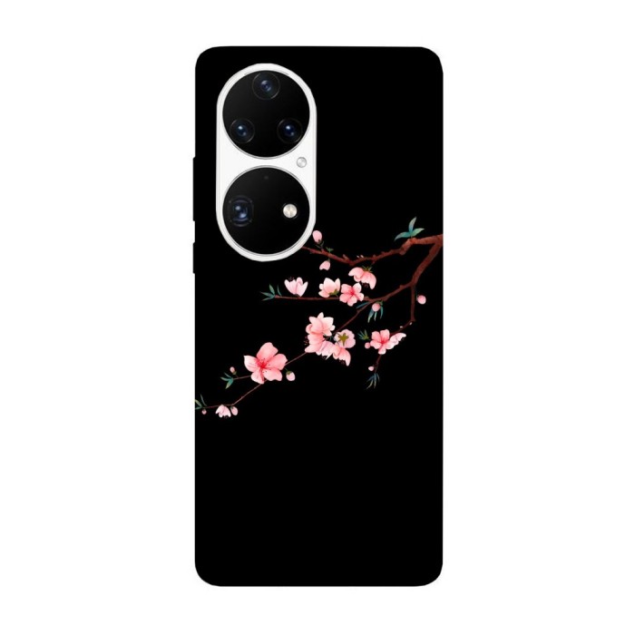 Husa compatibila cu Huawei Nova Y70 model Tree Branch, Silicon, TPU, Viceversa