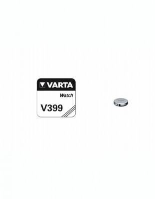 Baterie VARTA V399 Silver Oxide 1.55V SR927W SR57 9.5x2.7mm foto