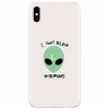Husa silicon pentru Apple Iphone XS Max, I Dont Believe In Humans