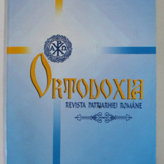 ORTODOXIA , REVISTA PATRIARHIEI ROMANE , NR. 1-2 , ANUL LVIII , IANUARIE - IUNIE , 2007