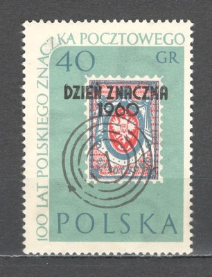 Polonia.1960 Ziua marcii postale-supr. MP.38 foto