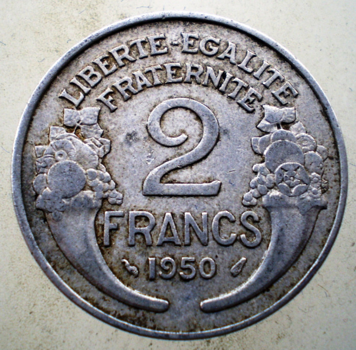 1.150 FRANTA 2 FRANCS FRANCI 1950