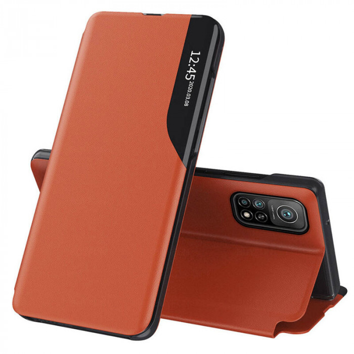 Husa pentru Xiaomi Mi 10T 5G / Mi 10T Pro 5G, Techsuit eFold Series, Orange