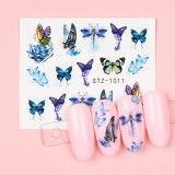 Tatuaj Unghii LUXORISE Butterfly Grace, STZ-1011