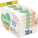 Pampers Harmonie Protect&amp;Care Șervețele umede pentru copii cu gălbenele 792 buc