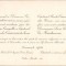 A879 Invitație, 1926, nuntă căpitan Menelas Cominovici din Geniu, București