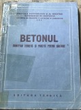 DVP30 Constructii - Betonul pentru santiere