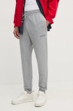 Pepe Jeans pantaloni de trening Red Bull Racing x Pepe Jeans culoarea gri, cu imprimeu, RM210002