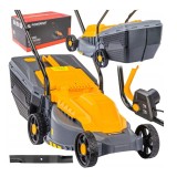 Masina electrica pentru tuns iarba, putere motor2200 W, capacitate cos colectare 30 l, 36 cm, Powermat