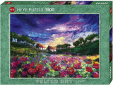 Puzzle 1000 piese Sundown Poppies, Heye