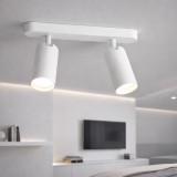 Lustra Joom cu Proiector Liniar 2XGU10 Alb ModernLight Concept