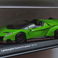 Macheta Lamborghini Veneno Roadster 2013 verde - WhiteBox 1/43