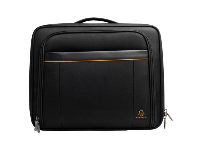 Troler compact cu 2 roti laptop 15,6 Exactive Exatrolley Exacompta 18334E, negru