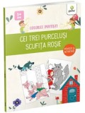 Cumpara ieftin Cei Trei Purcelusi si Scufita Rosie: Povesti si Activitati Educative Gama, 3+ ani. Carte de Colorat cu Jocuri Logice si Diferente