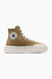 Converse tenisi Chuck Taylor All Star Cruise femei, culoarea maro, A12314C