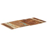 vidaXL Blat masă dreptunghiular 60x120 cm lemn masiv reciclat 15-16 mm