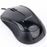 MOUSE GEMBIRD, PC sau NB, cu fir, USB, optic, 1000 dpi, butoane/scroll 3/1, , negru, &quot;MUS-3B-02&quot; (timbru verde 0.18 lei)