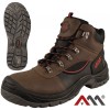Bocanci de lucru din piele granulata Crazy Horse BTCRH cu bombeu metalic, marimea 44, Artmas ART603049