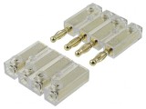 Conector Difuzoare Aurit 4mm2