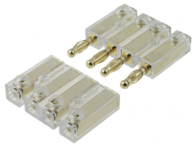 Conector Difuzoare Aurit 4mm2