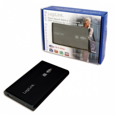 Rack Logilink extern USB 3.0 2.5 inch Negru foto