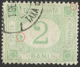 EROARE TAXA DE PLATA - 1908 - FARA FILIGRAN