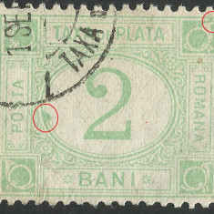 EROARE TAXA DE PLATA - 1908 - FARA FILIGRAN