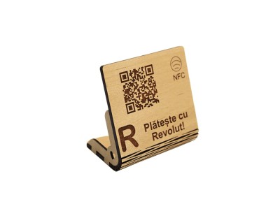 Stand QR Code foto