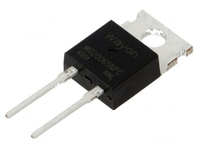 Diodă Schottky SiC 650V 20A TO220-2 foto