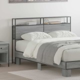 Tăblie de depozitare Gri sonoma 160 cm Lemn compozit
