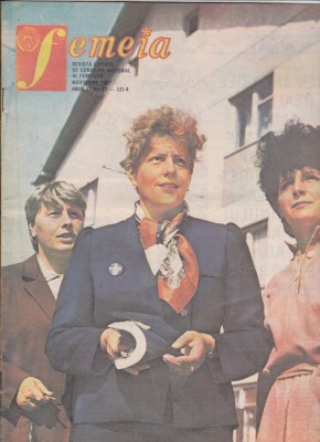 bnk rev Femeia - noiembrie 1987 - anul XL nr 11 foto