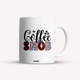 Cana alba personalizata Coffee morning, INOVATIX&reg;. 330ml, Oem