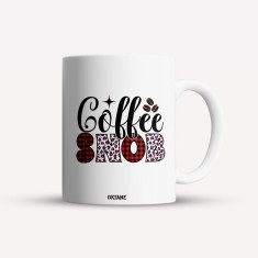 Cana alba personalizata Coffee morning, INOVATIX&reg;. 330ml