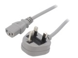 Cablu Alimentare 3x1mm2 5m Gri 3A