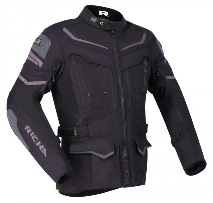 Geaca Moto Richa Infinity 2 Adventure Jacket, Negru, 3XL