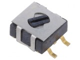 Comutator Rotativ 2 Pozitii 0.05A 12V SMD