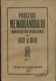 1575SPN Procesul Memorandului rom&acirc;nilor din Transilvania, acte și date, volumul II, 1934, Cluj