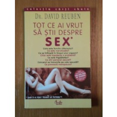 TOT CE AI VRUT SA STII DESPRE SEX de DR DAVID REUBEN