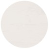 Blat masa rotund alb, lemn masiv pin, 40 cm vidaXL - blat mobilier, masa bucatarie, blat lemn