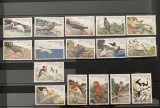 PC111 - Christmas Island 1982 Fauna/ Pasari, serie MNH, 16v, Nestampilat